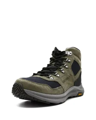 Merrell スエードレザー レースアップ トレーナー - グリーン - サムネイル2