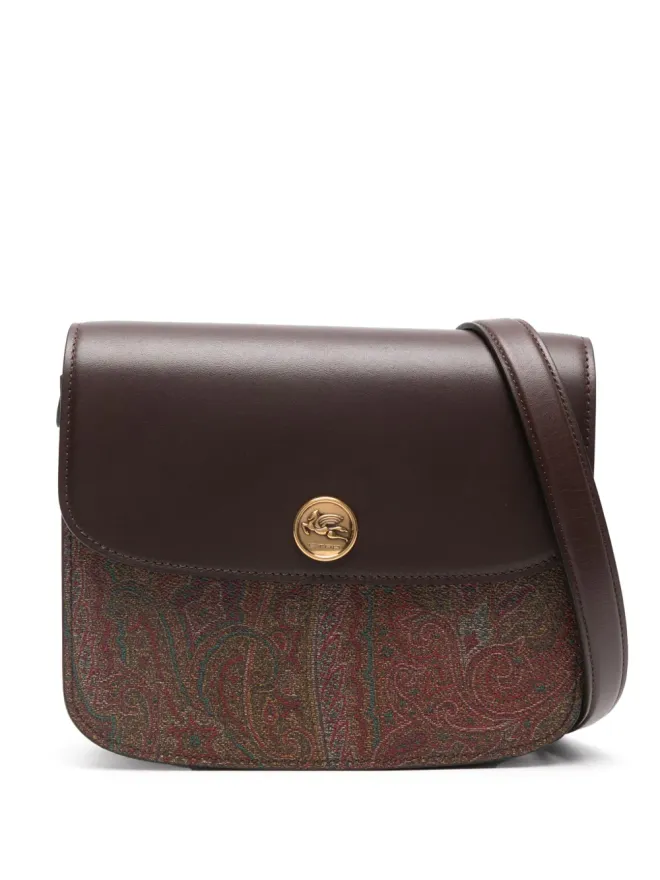 ETRO ETRO 小型エッセンシャルクロスボディバッグ - ブラウンの商品画像