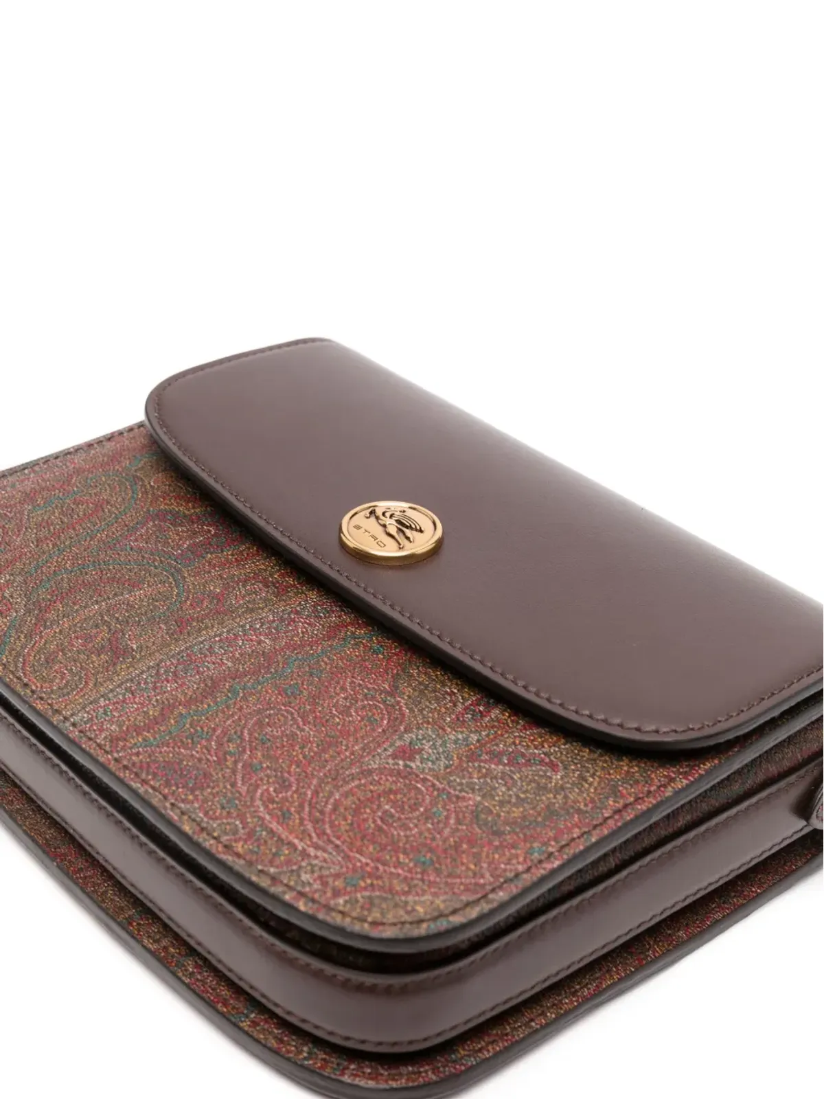 ETRO 小型エッセンシャルクロスボディバッグ - ブラウン - 画像4
