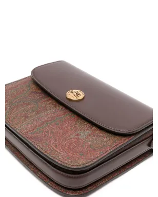 ETRO 小型エッセンシャルクロスボディバッグ - ブラウン - サムネイル4