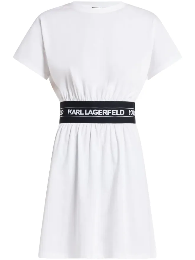 Karl Lagerfeld Karl Lagerfeld ロゴテープ Tシャツドレスの商品画像