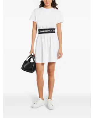 Karl Lagerfeld ロゴテープ Tシャツドレス - サムネイル2