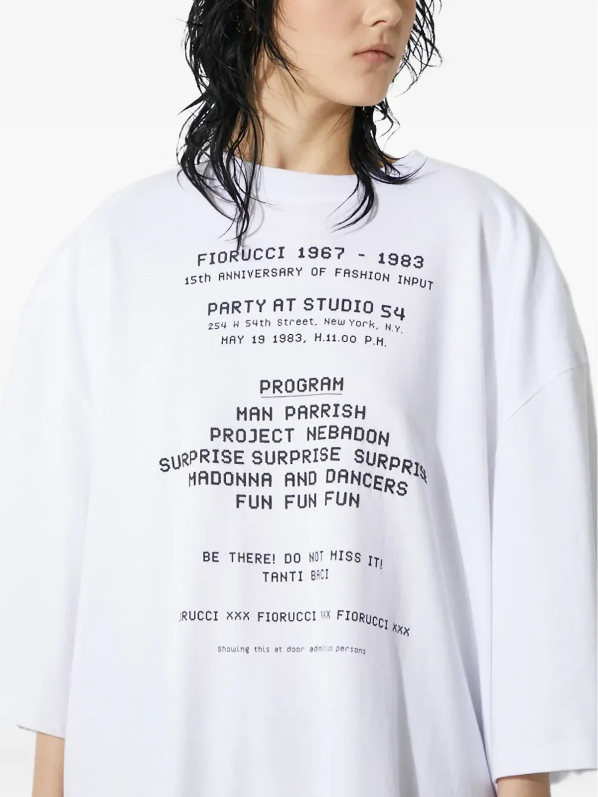 Fiorucci テキストプリントTシャツ - 画像5