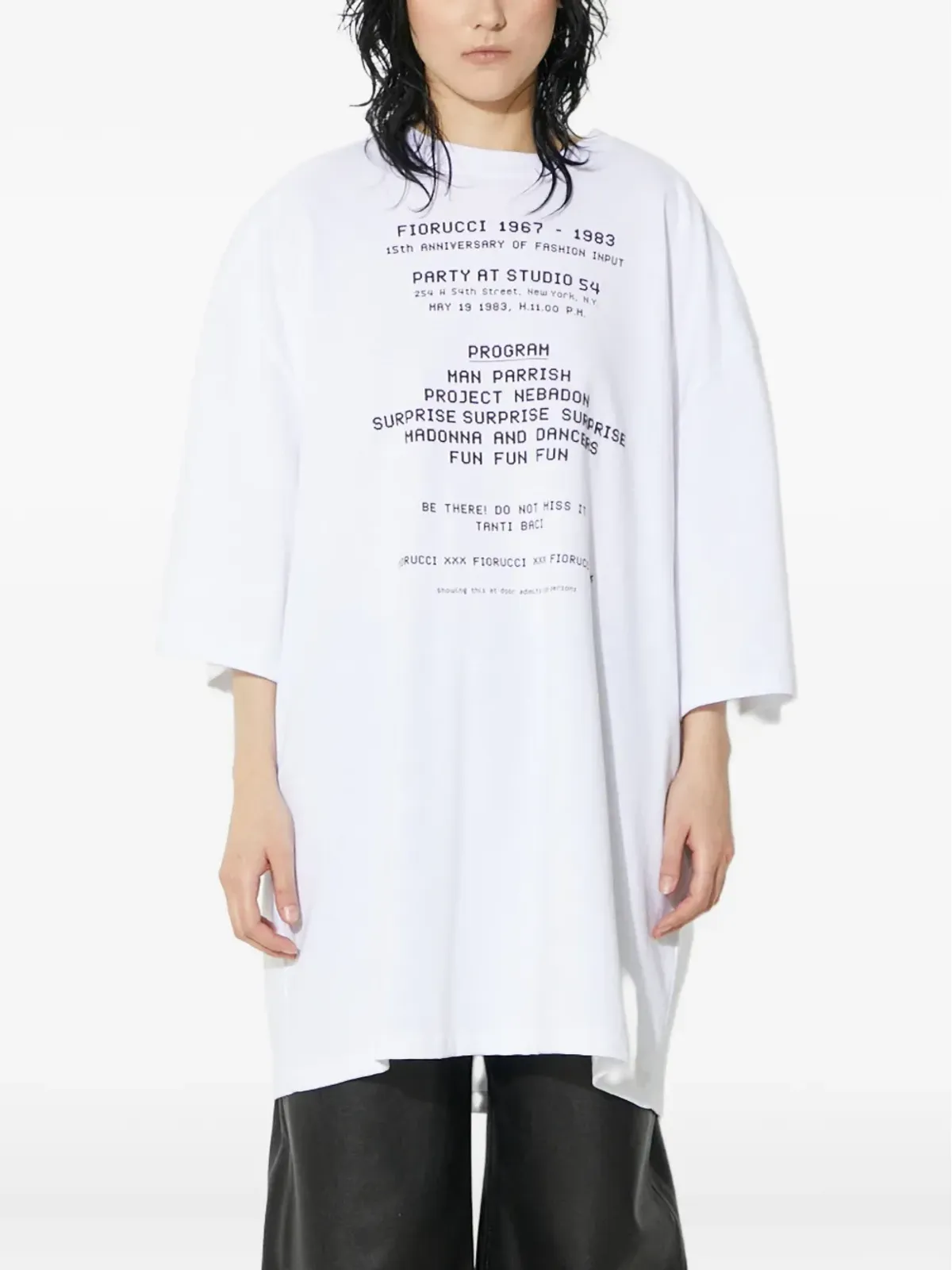 Fiorucci テキストプリントTシャツ - 画像2