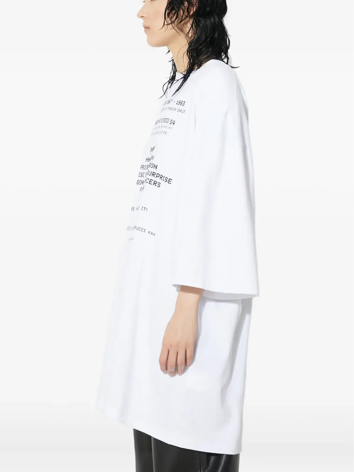 Fiorucci テキストプリントTシャツ - 画像3