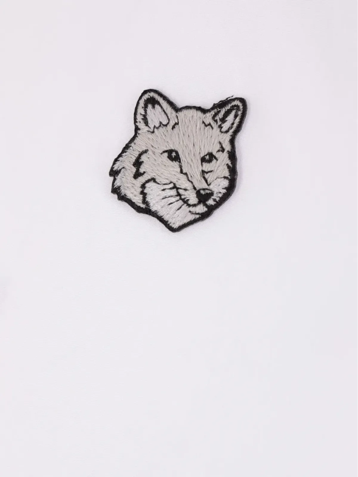 Maison Kitsuné Contour Fox Head シャツ - ホワイト - 画像3