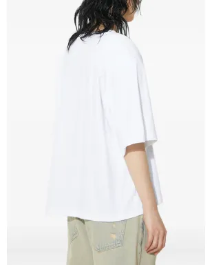 Fiorucci 刺繍入り半袖Tシャツ - White - サムネイル4