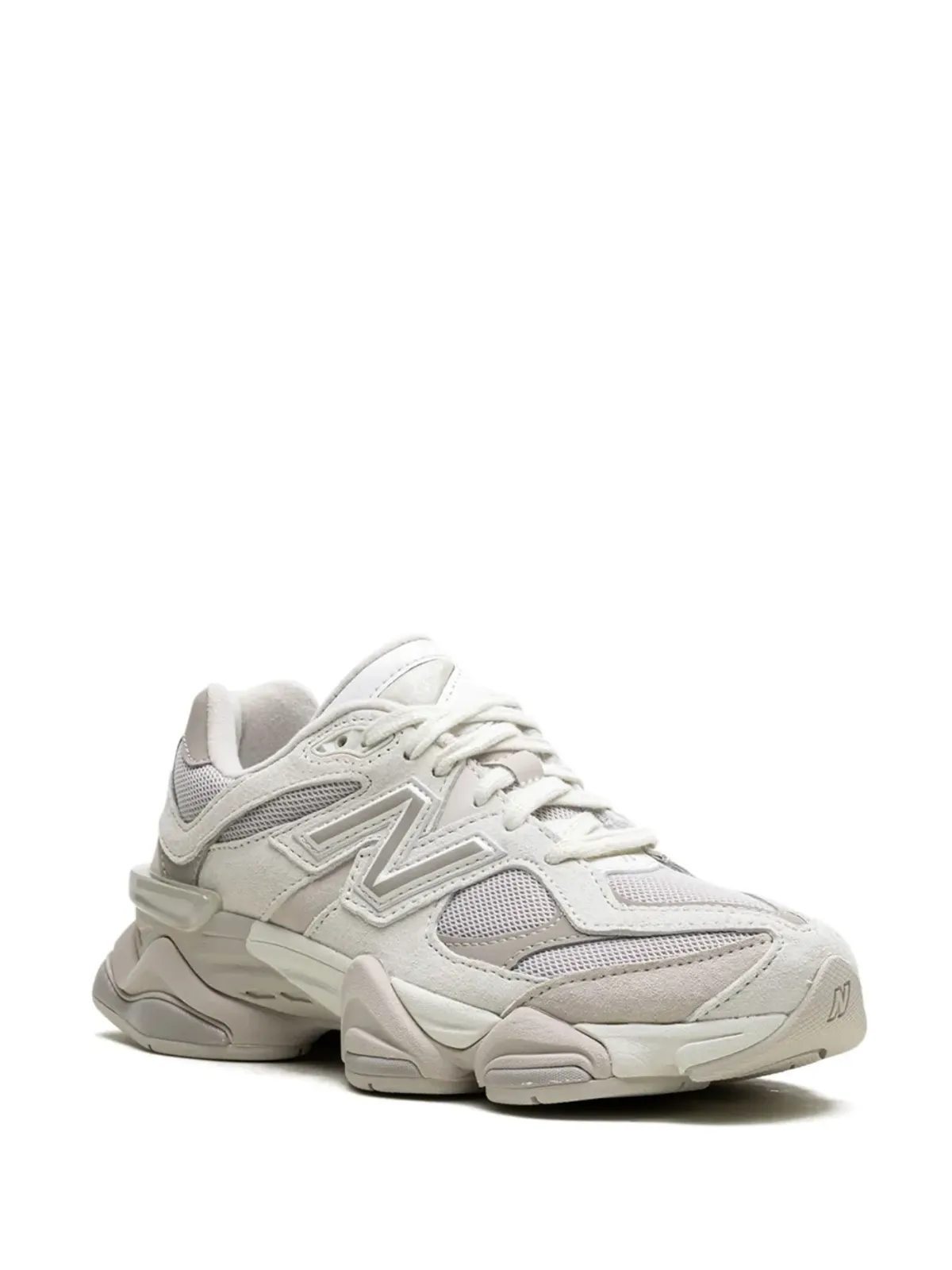 New Balance 9060 グレーとベージュ スニーカー - ニュートラルカラー - 画像2