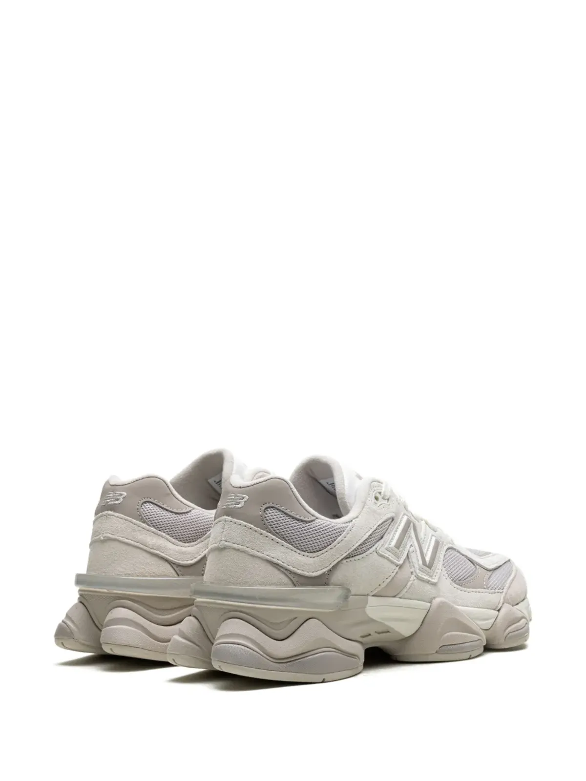 New Balance 9060 グレーとベージュ スニーカー - ニュートラルカラー - 画像3