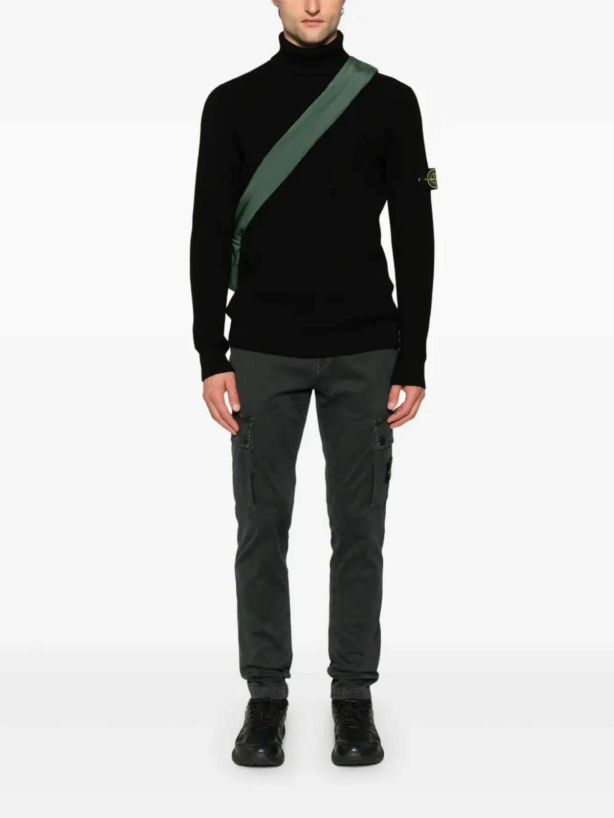 Stone Island コンパスバッジ ウール ジャンパー - 画像2
