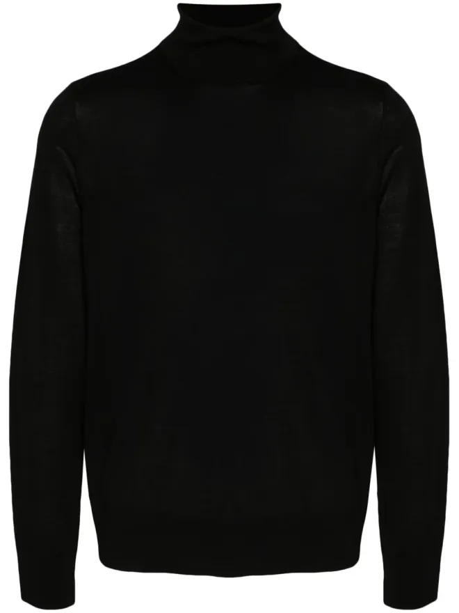 Dsquared2 DSQUARED2 ロールネック ヴァージンウール ジャンパー ブラックの商品画像