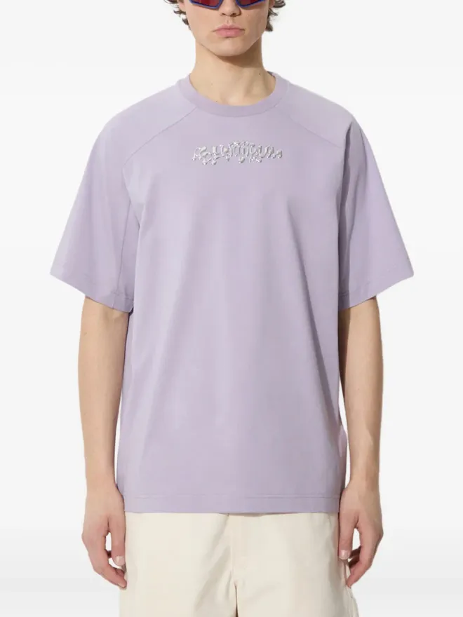 A.A. Spectrum A.A. Spectrum ラグランスリーブ メタリックロゴ Tシャツの商品画像