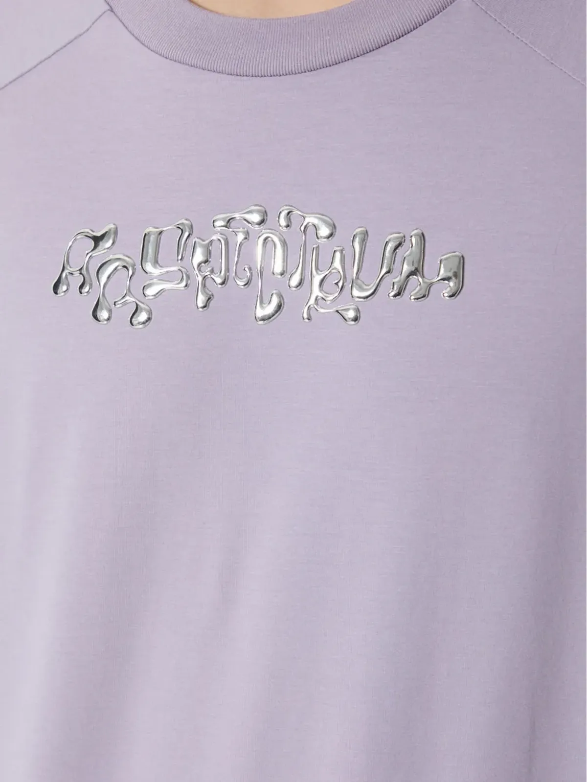 A.A. Spectrum ラグランスリーブ メタリックロゴ Tシャツ - 画像4