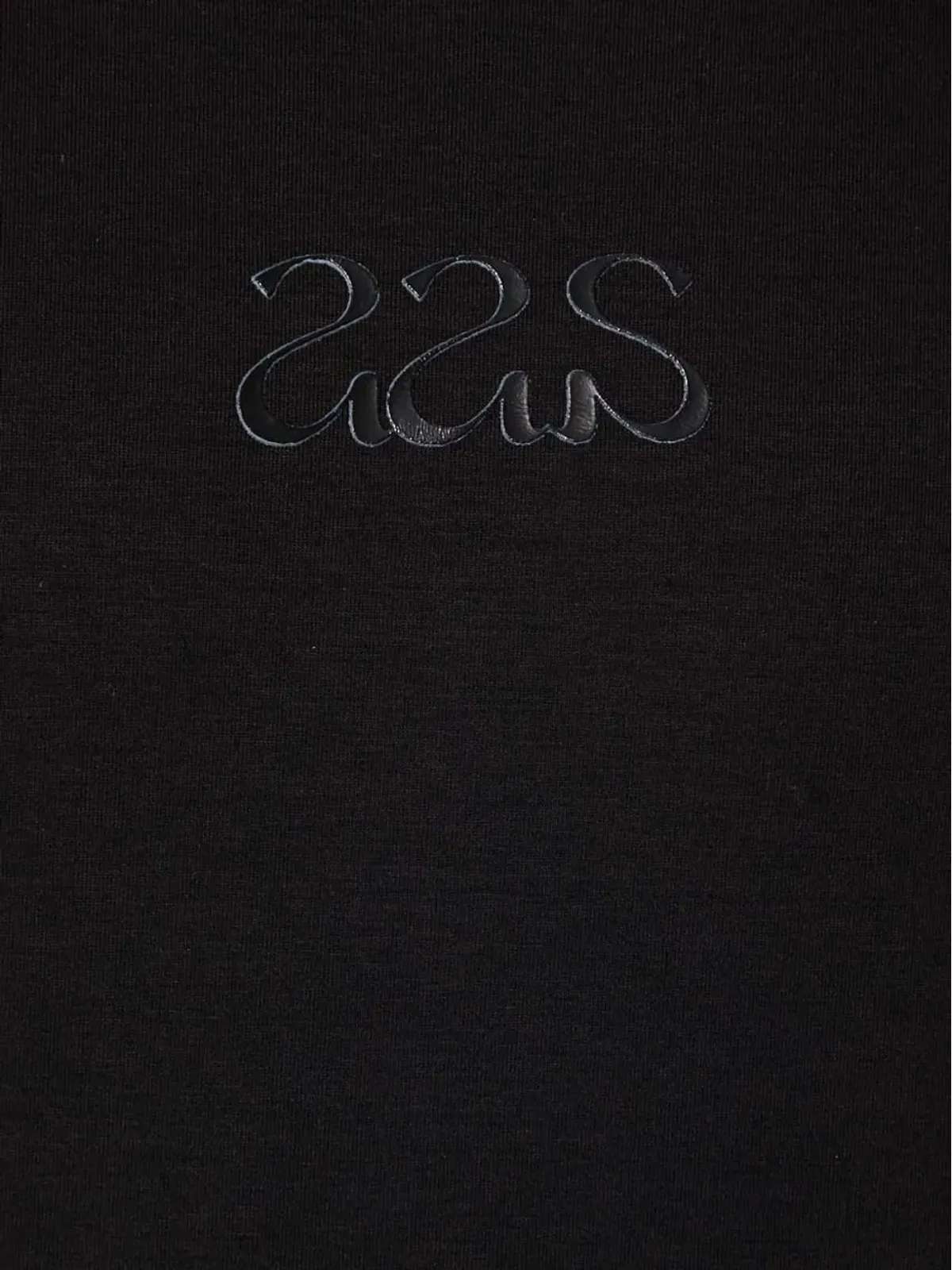 A.A. Spectrum ハイネック ラグランスリーブ Tシャツ - ブラック - 画像4