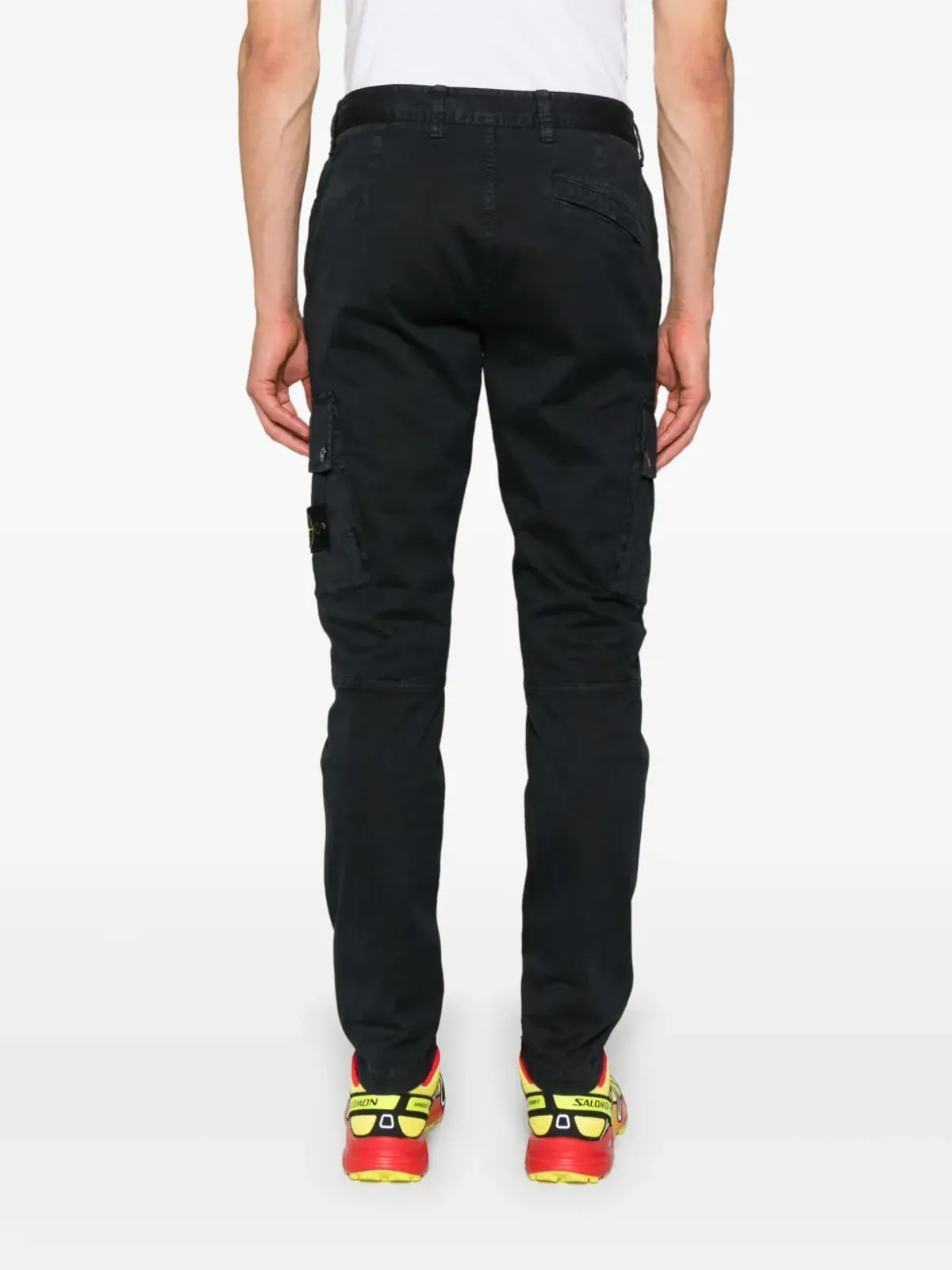 Stone Island コンパスバッジ カーゴパンツ - ブルー - 画像4