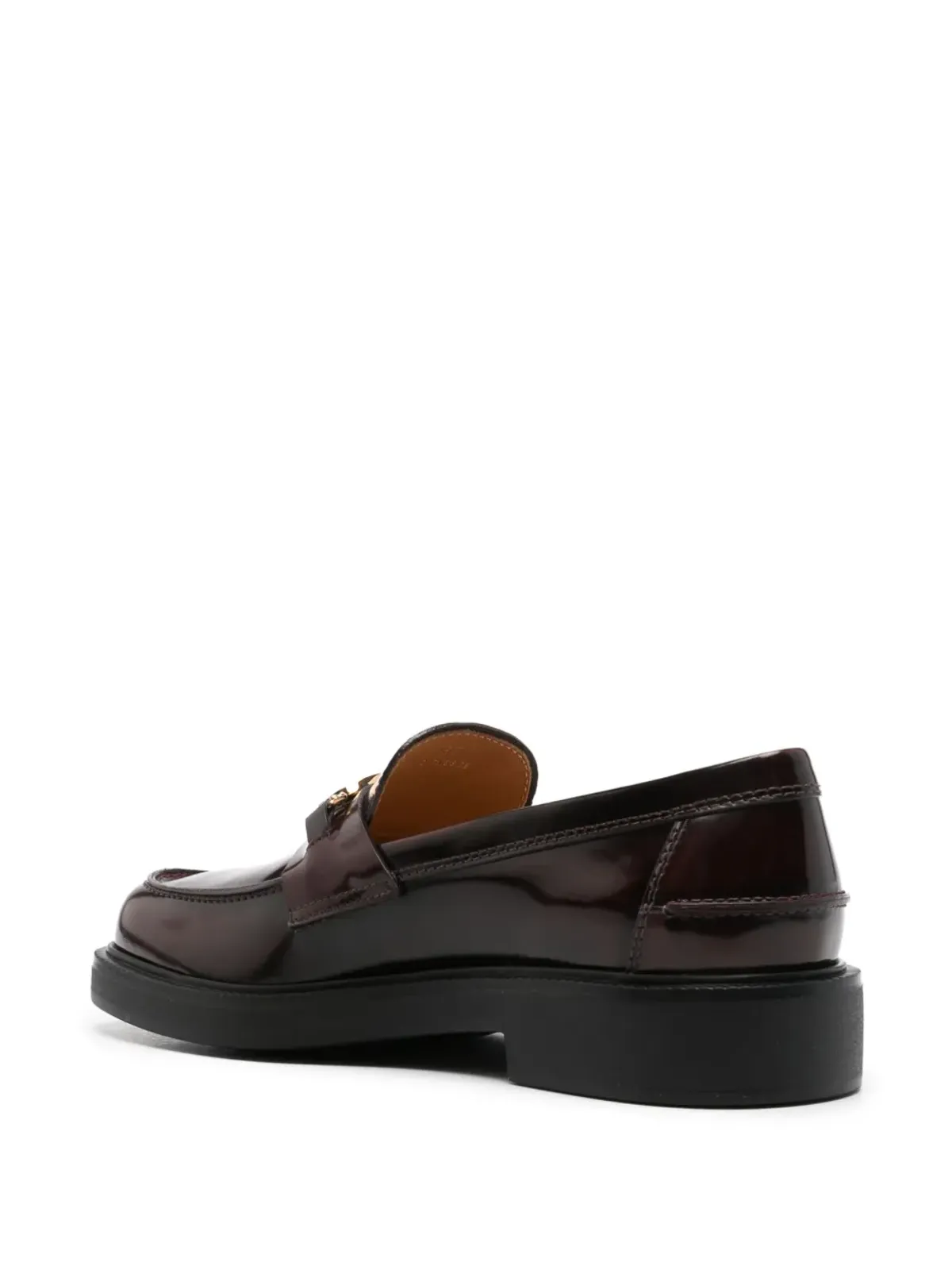 Tod's ロゴプレート ローファー - 画像3