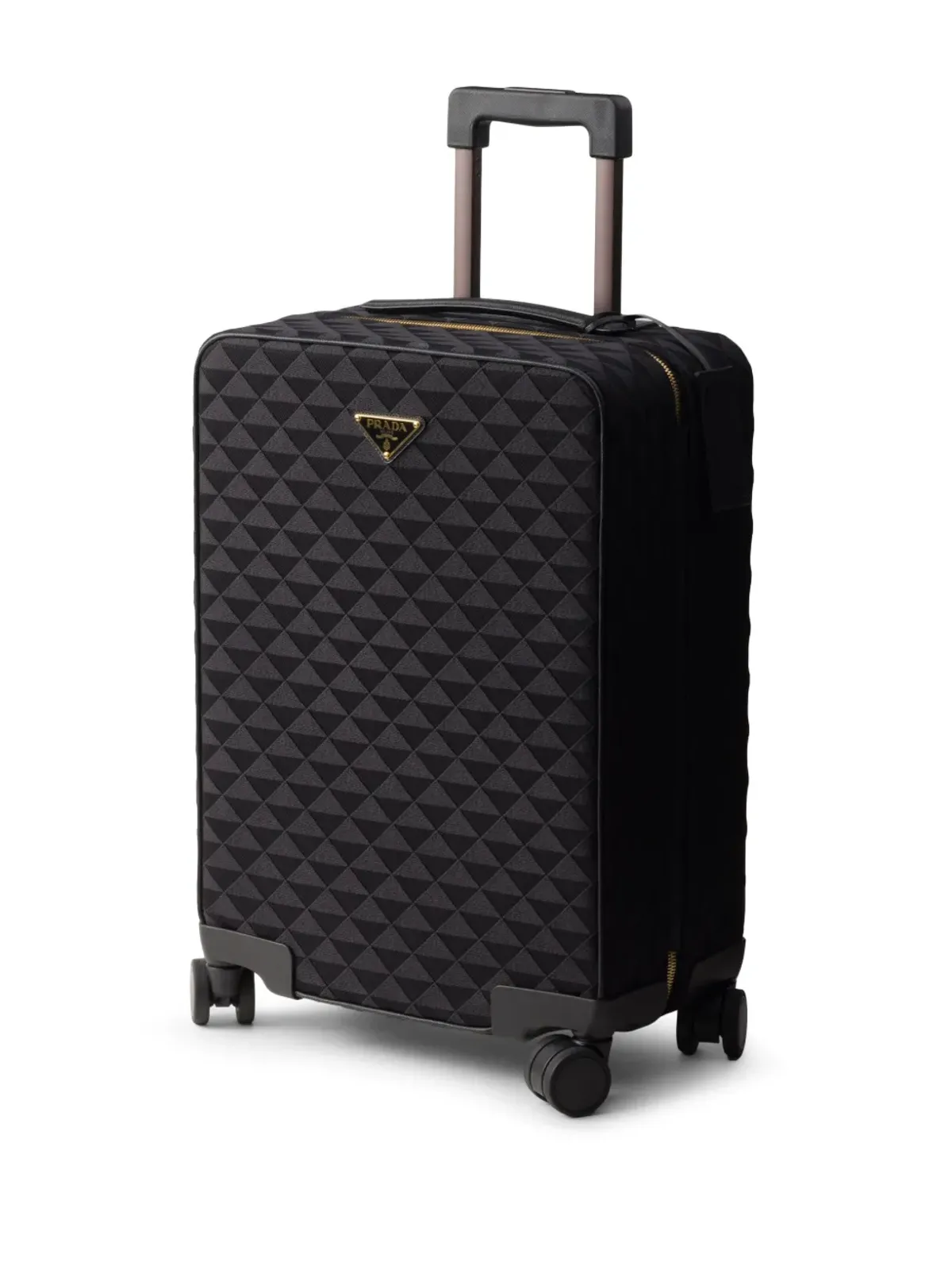 Prada トライアングルロゴ刺繍 トロリー - ブラック - 画像2