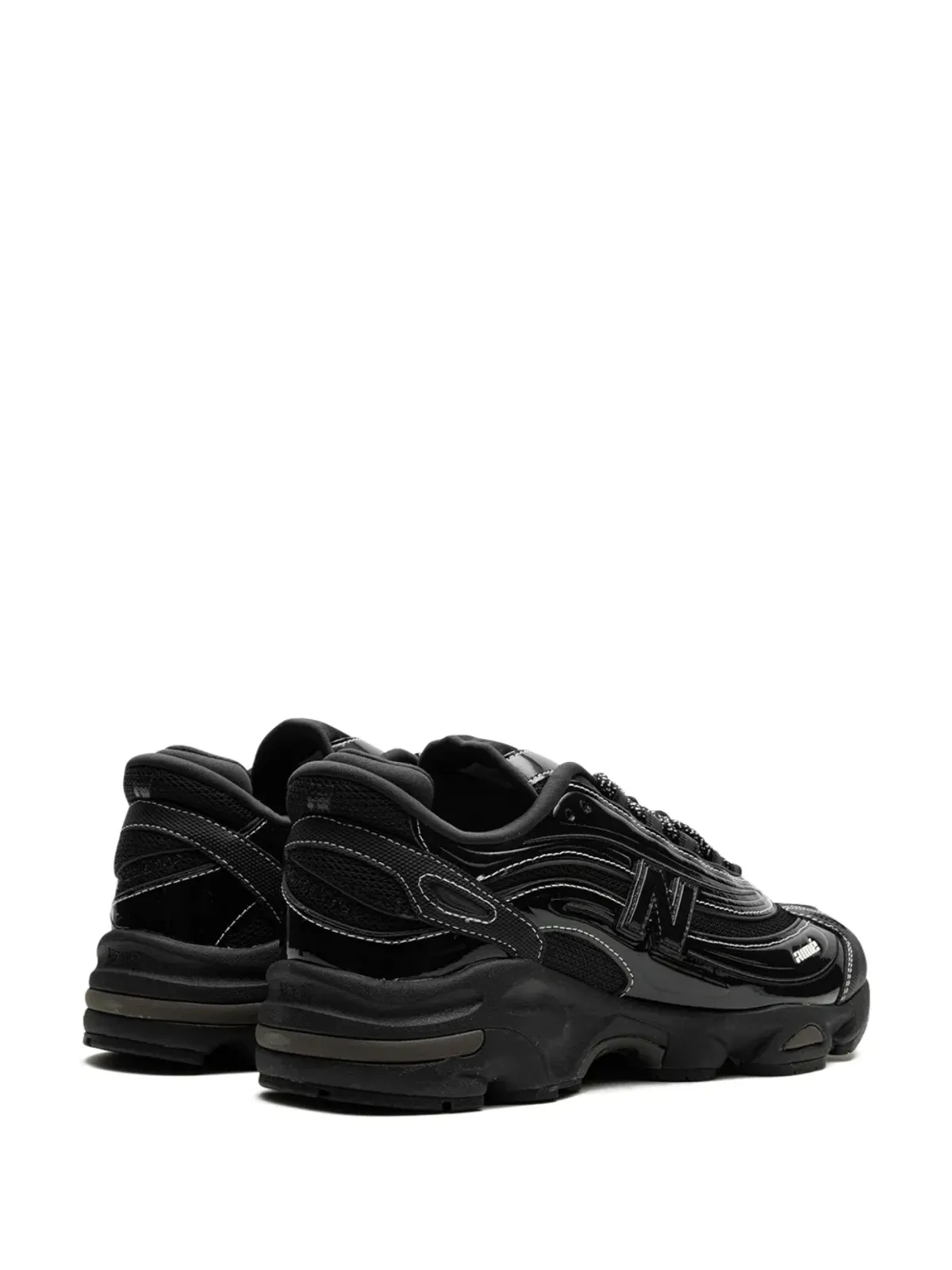 New Balance × Aimé Leon Dore 1000 ブラック スニーカー - 画像3