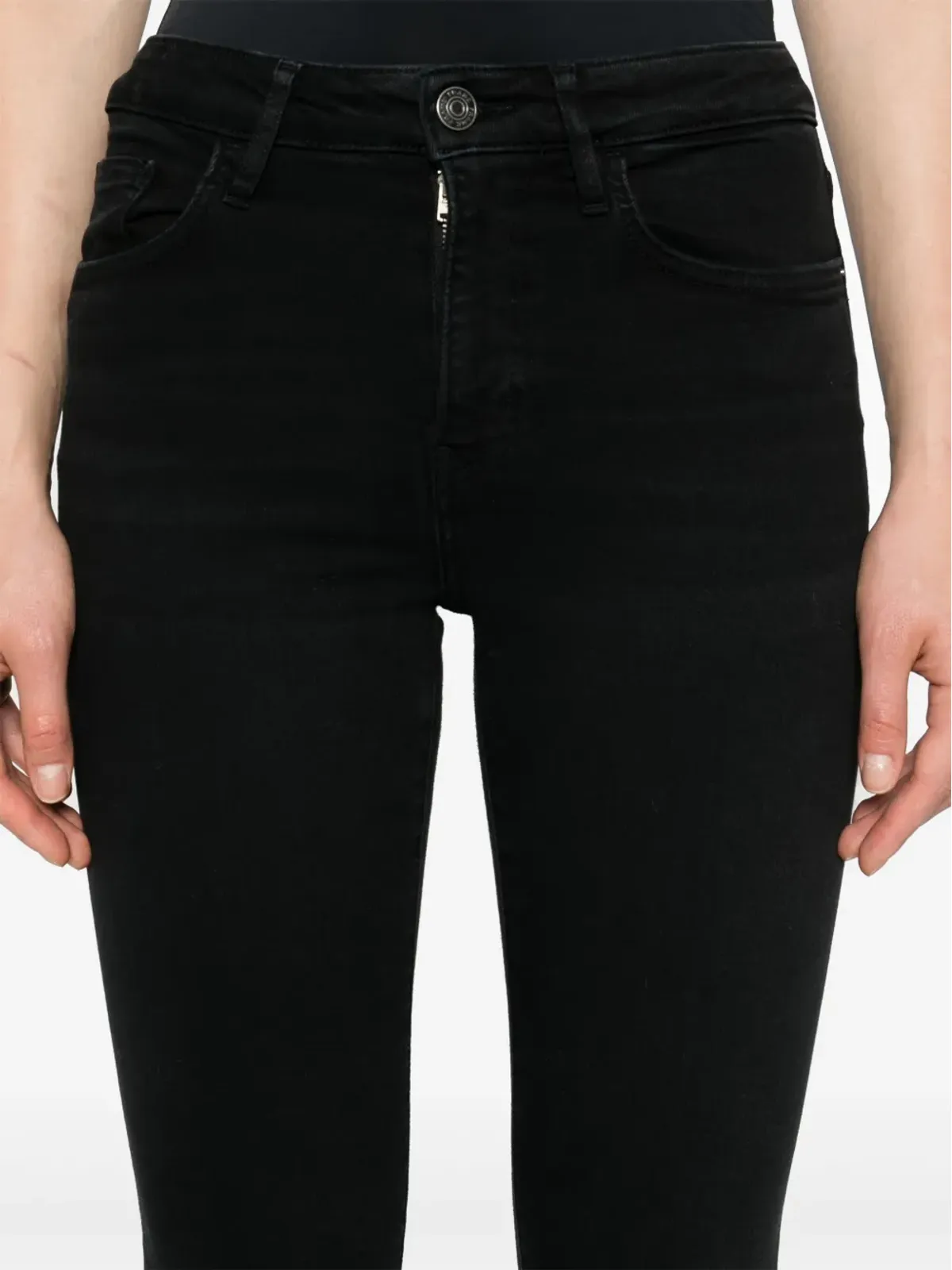 FRAME Le Crop Mini Boot Raw Fray ジーンズ - 画像5