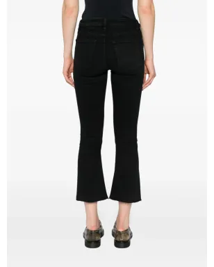 FRAME Le Crop Mini Boot Raw Fray ジーンズ - サムネイル4