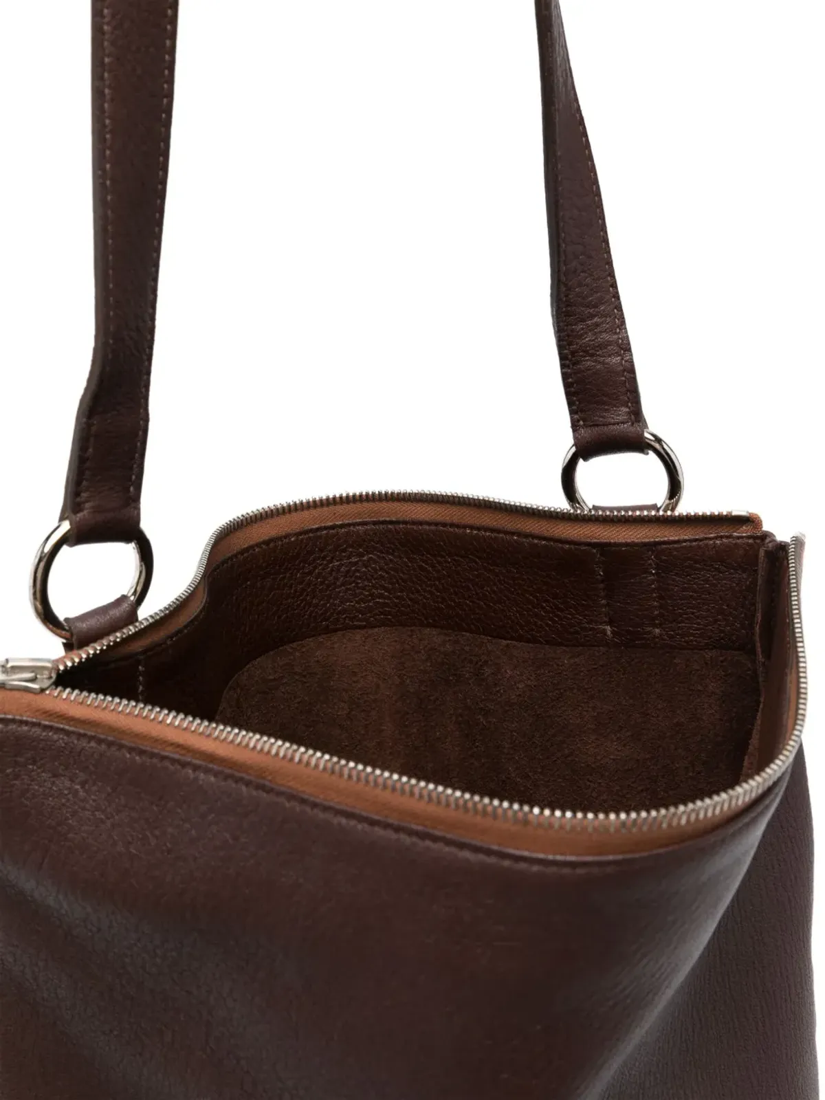 ビンテージ Hermès レザーショルダーバッグ - 画像4