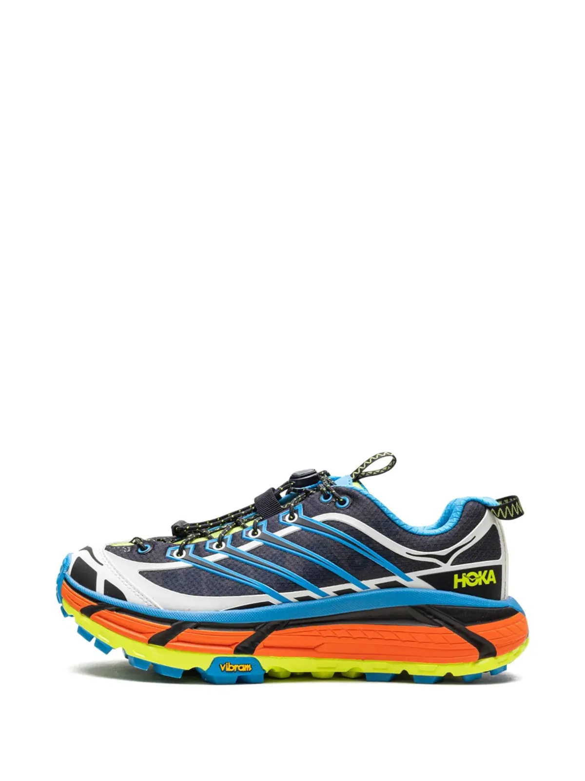 HOKA Mafate Three2 Diva Blue スニーカー - 画像5