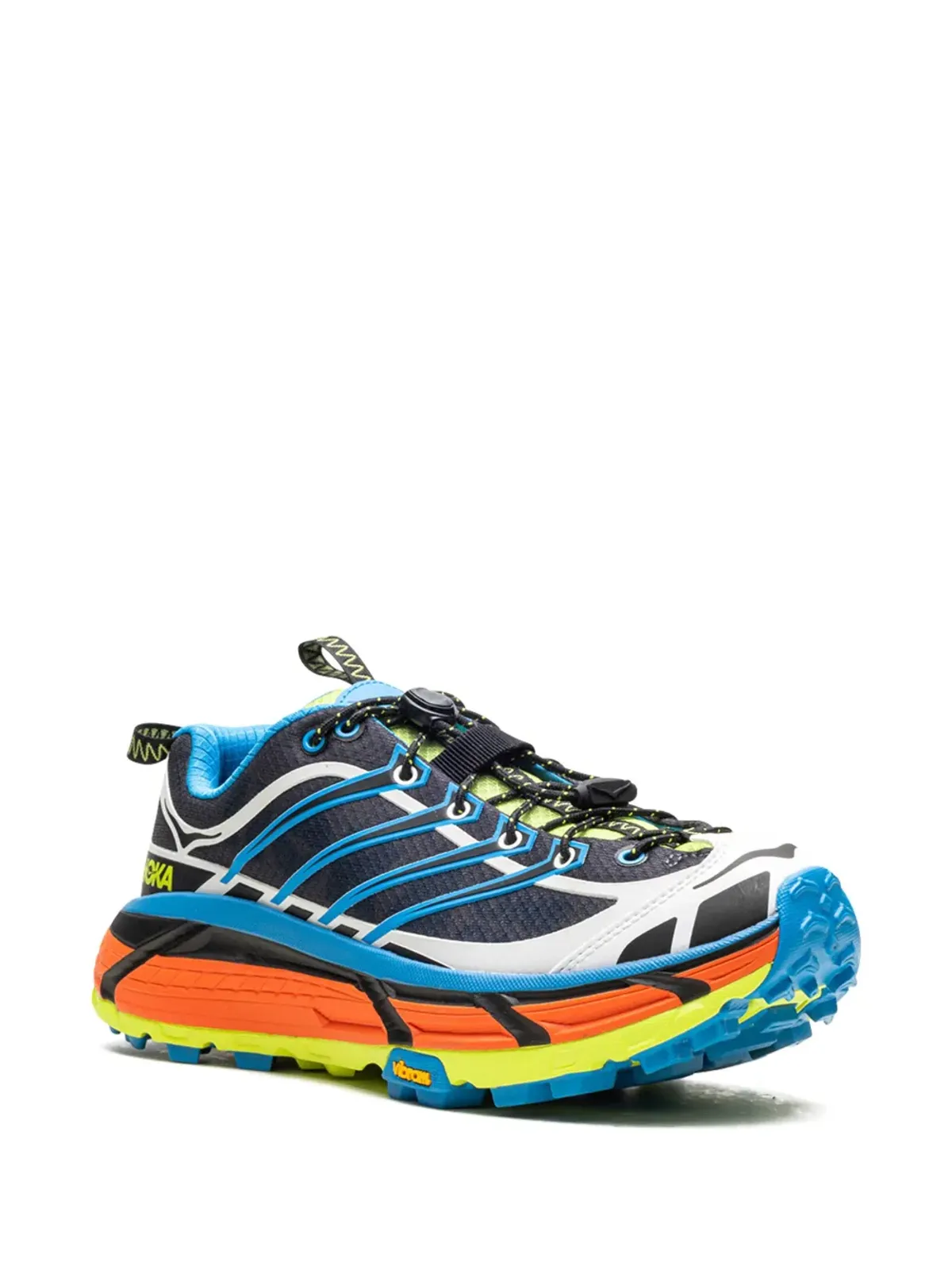 HOKA Mafate Three2 Diva Blue スニーカー - 画像2