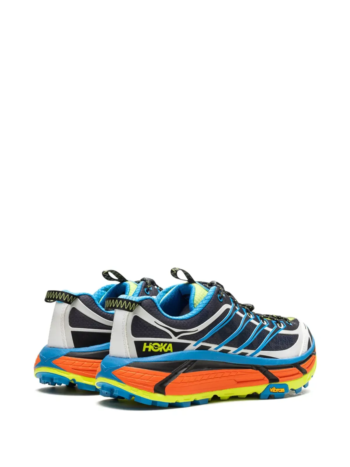 HOKA Mafate Three2 Diva Blue スニーカー - 画像3