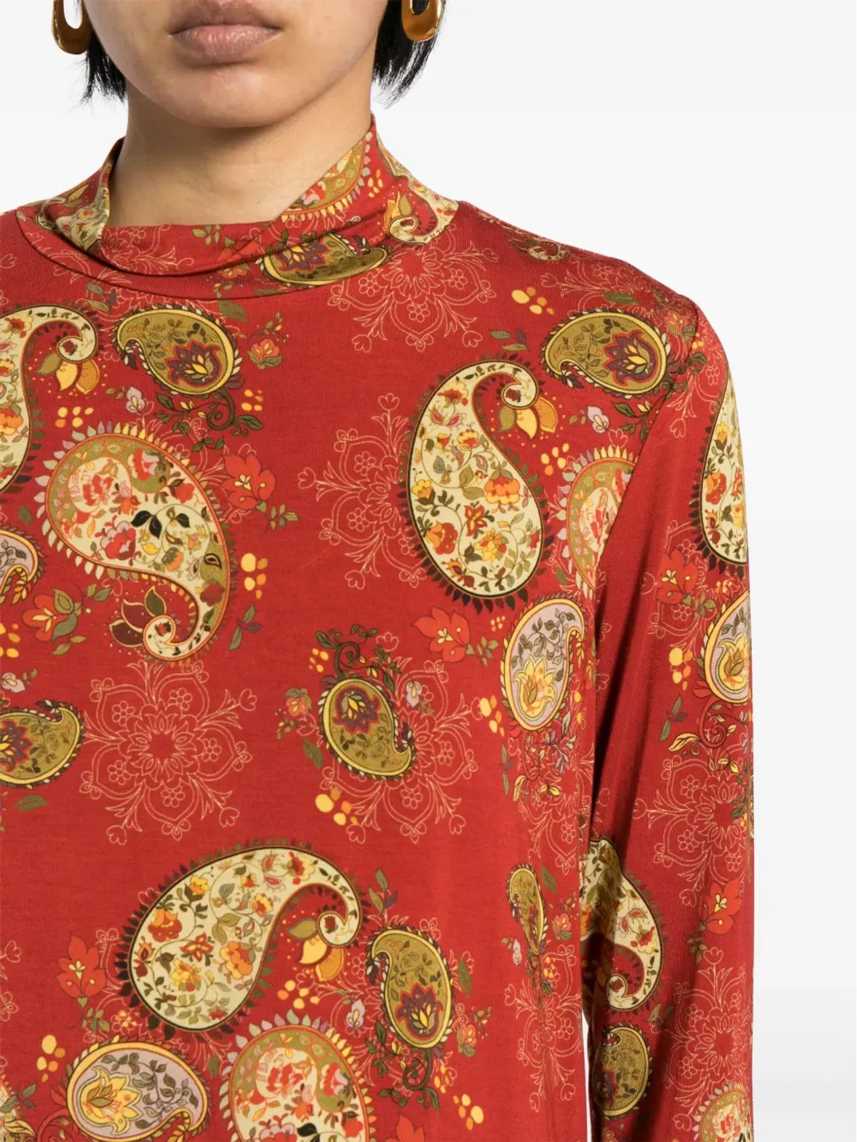 Johnny Was ペイズリープリントTシャツ - 画像5