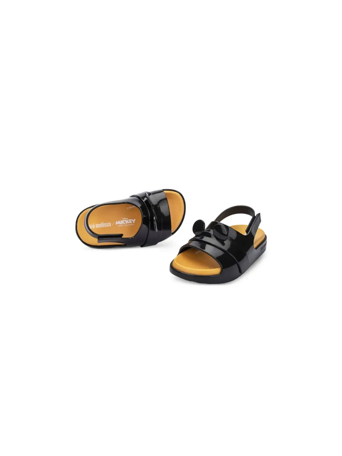 Mini Melissa ミニメリッサ×ミッキーマウス クラウドサンダル ブラック - 画像4