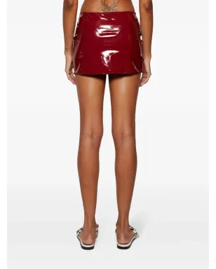 Oséree フェイクレザー ミニスカート - サムネイル5