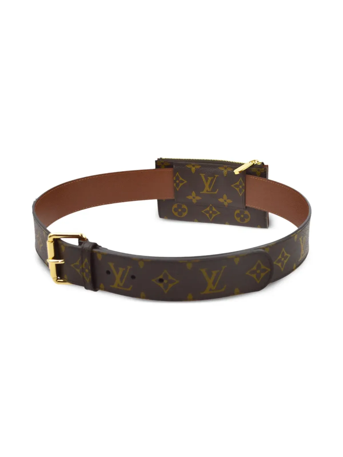 Louis Vuitton ビンテージ 2011年 ポシェット・デュオ ベルトバッグ - ブラウン - 画像2