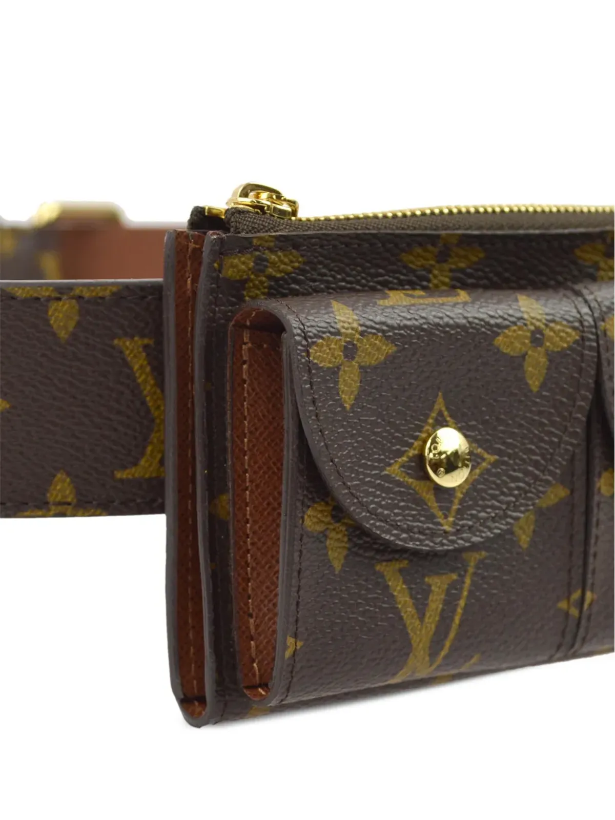 Louis Vuitton ビンテージ 2011年 ポシェット・デュオ ベルトバッグ - ブラウン - 画像3