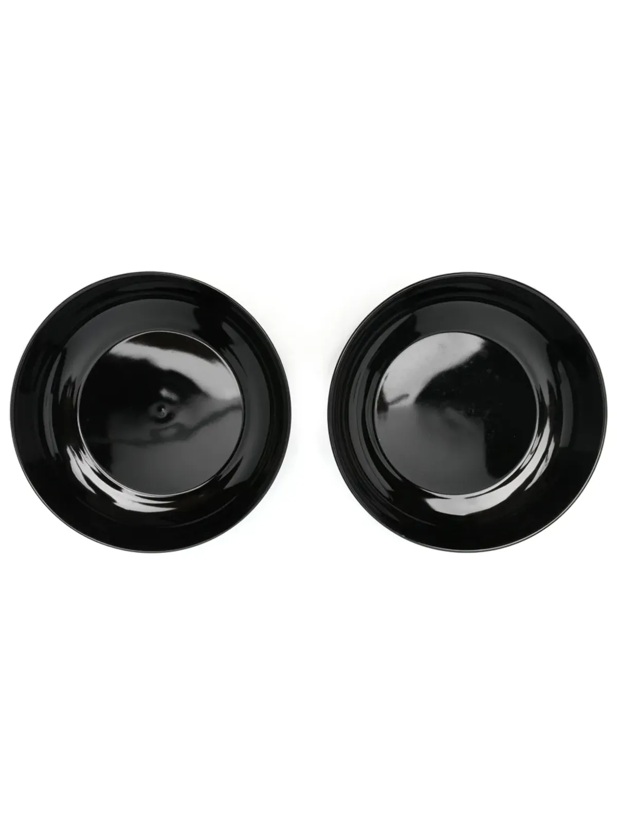 Ann Demeulemeester X Serax glazed porcelain bowls (18.5cm) - Black - 画像1