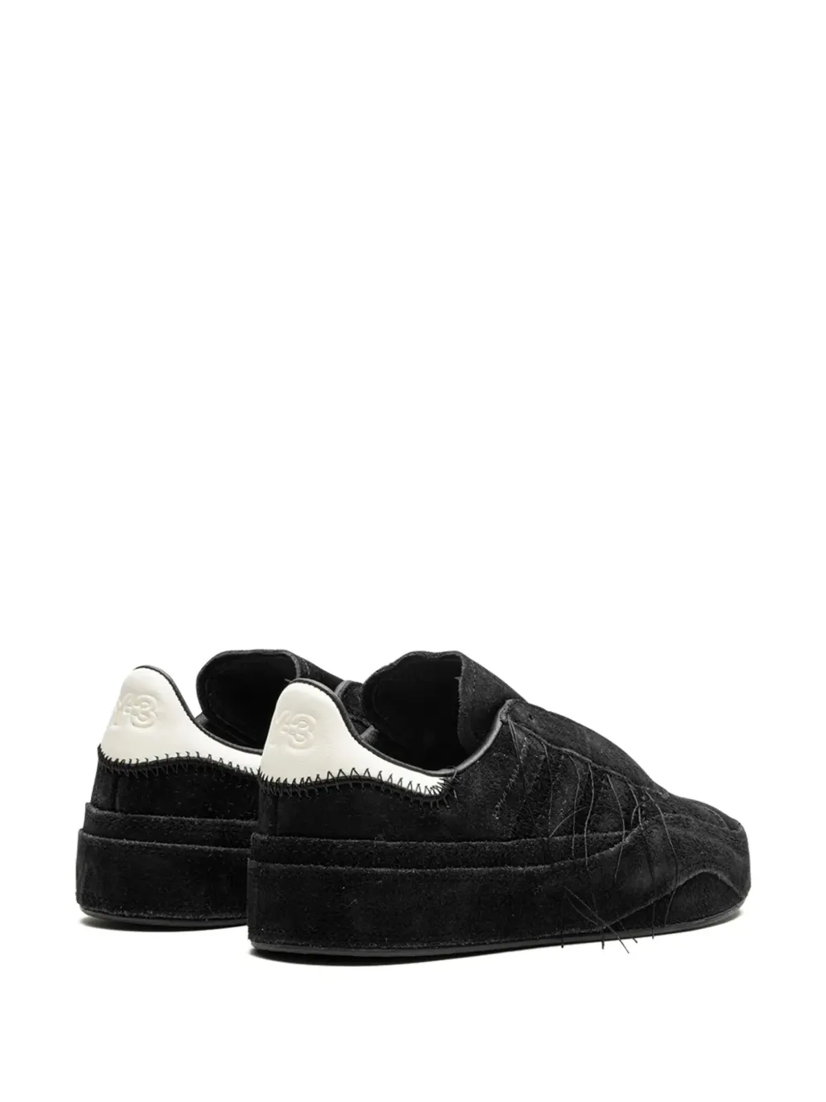 Y-3 Gazelle ブラック/オフホワイト スニーカー - 画像3