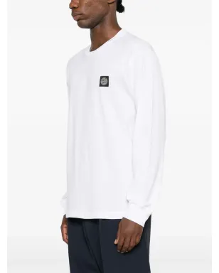 Stone Island コンパスバッジ コットン Tシャツ - サムネイル3