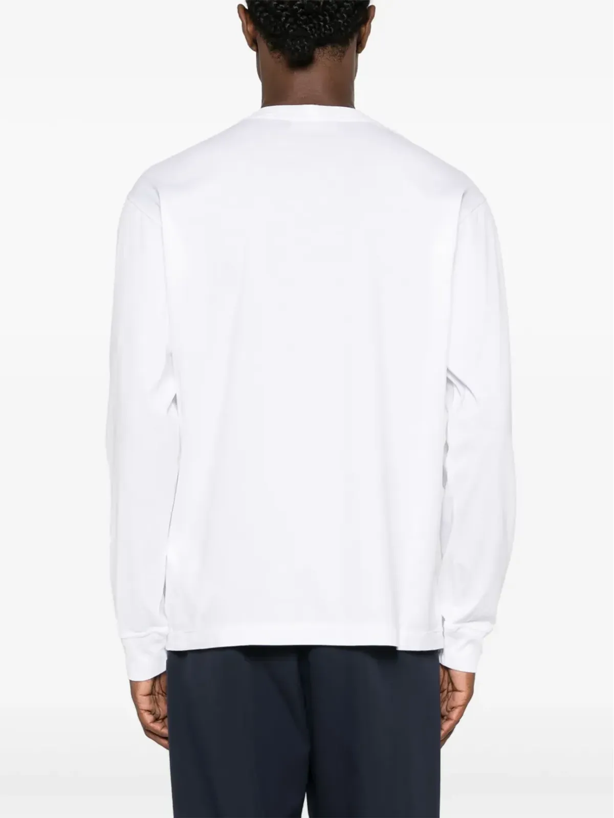 Stone Island コンパスバッジ コットン Tシャツ - 画像4