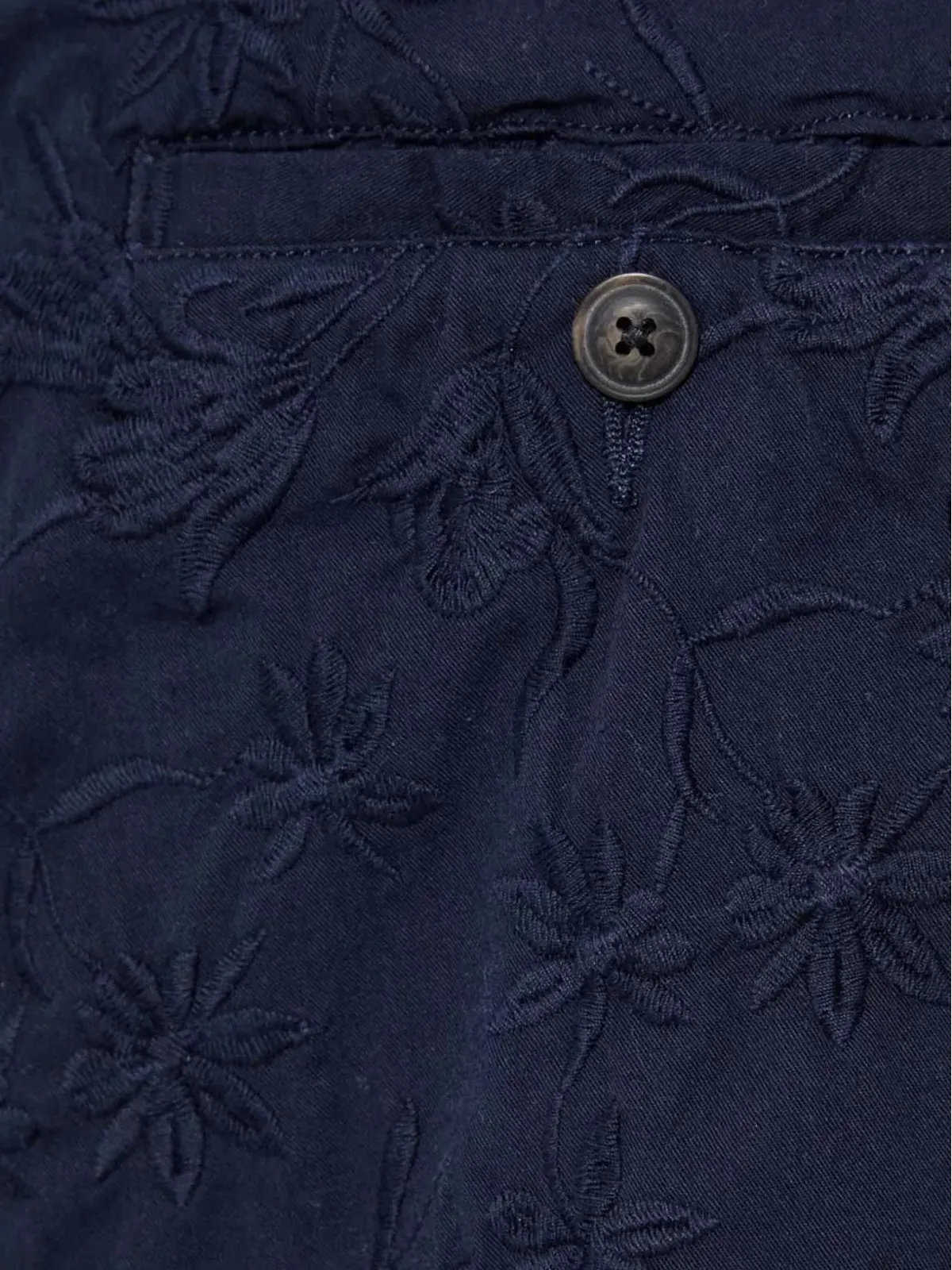 Corridor 花柄刺繍パンツ - 画像4