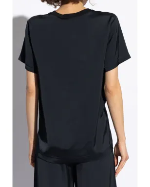 Fabiana Filippi デコレーティブネックのTシャツ - サムネイル4