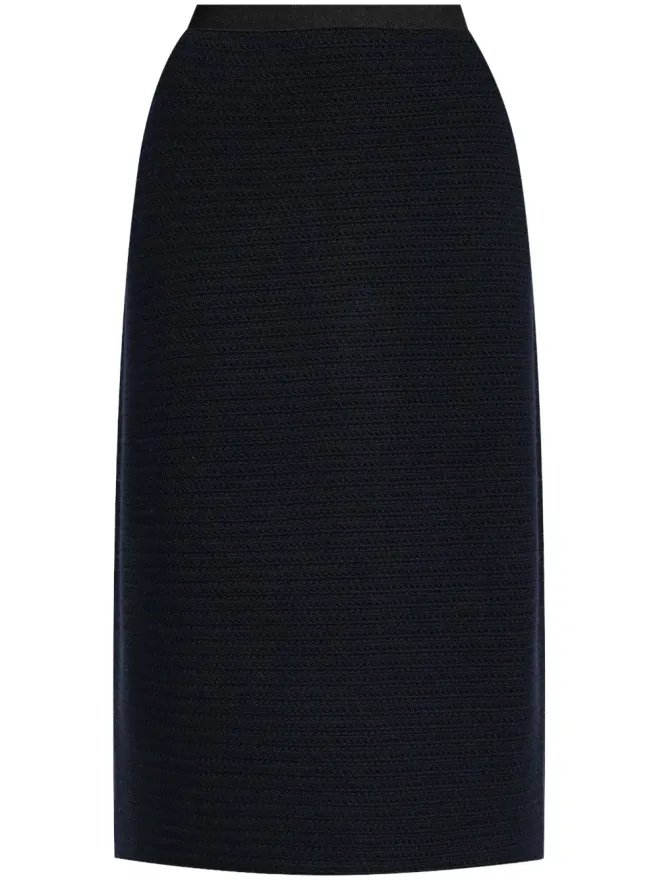 Fabiana Filippi Fabiana Filippi ウール ミディスカート ブルーの商品画像
