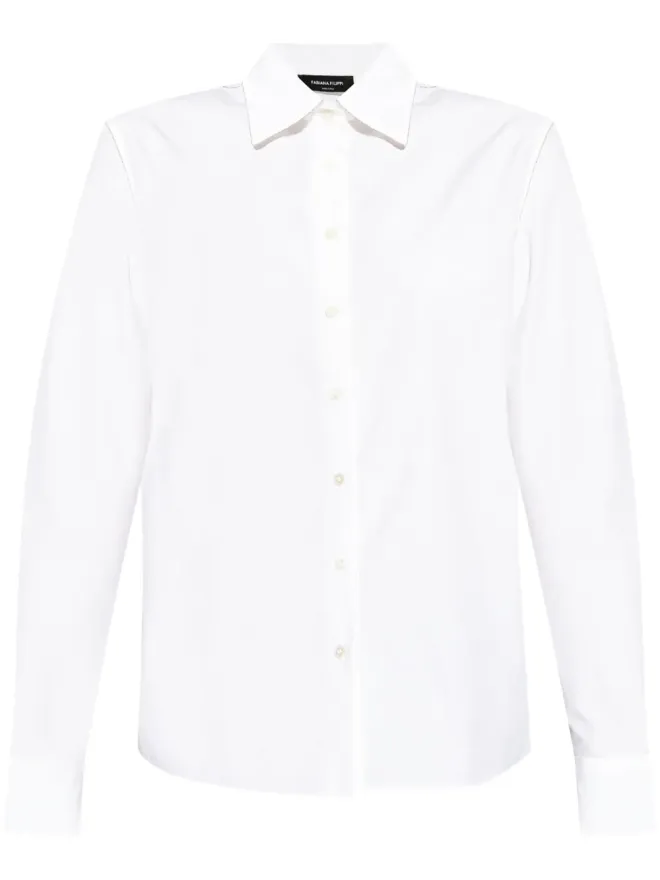 Fabiana Filippi Fabiana Filippi 装飾入り長袖シャツの商品画像
