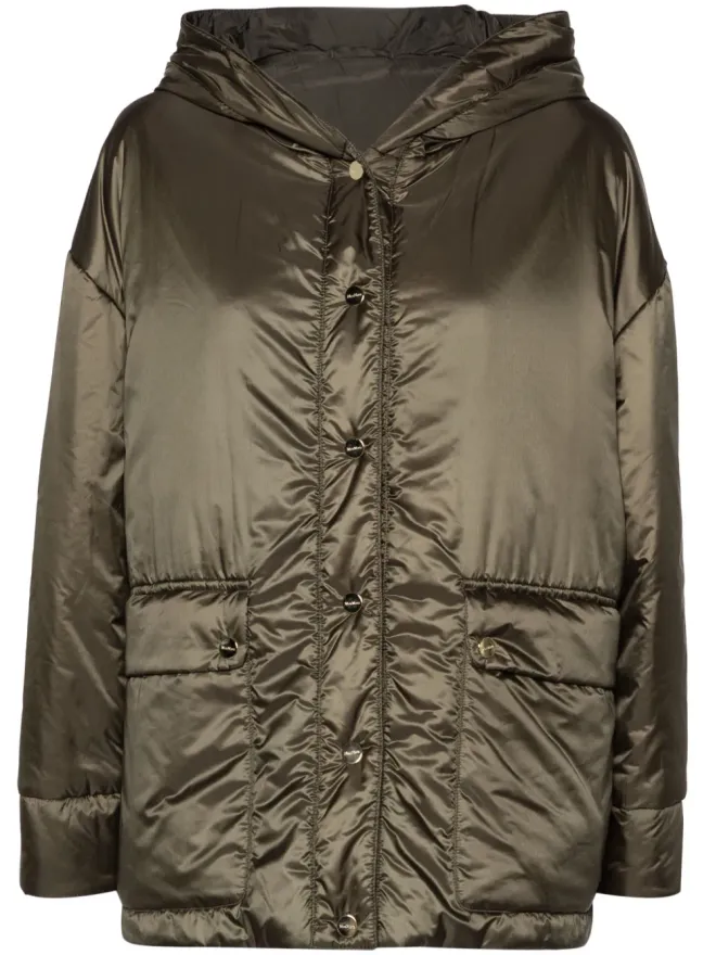 Max Mara Max Mara グリーンモ 中綿入りフード付きコートの商品画像