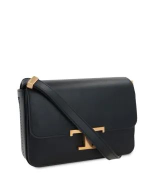 Tod's ミニ T Timeless レザー クロスボディバッグ ブラック - サムネイル3