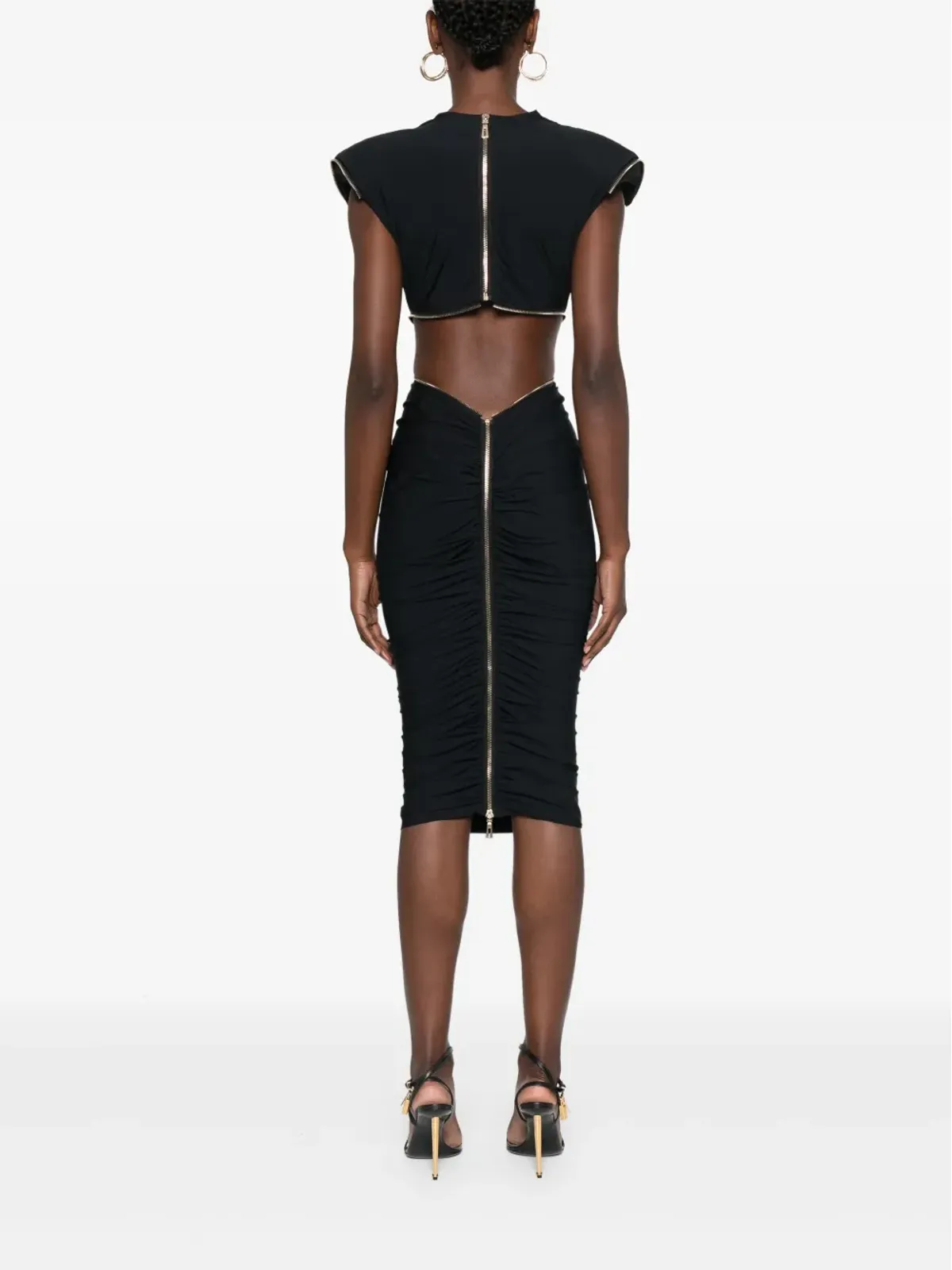 MITILIANE COUTURE Dominique midi dress - 画像4