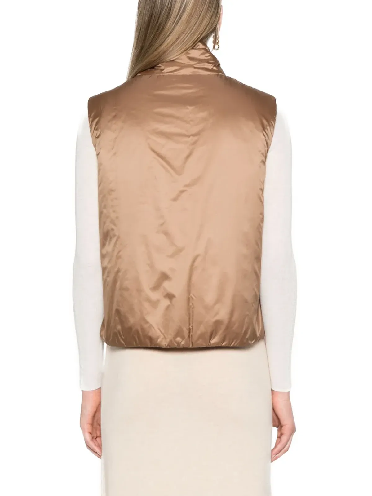 Max Mara 撥水性ドローストリング ジレ - 画像4