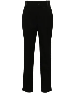 MITILIANE COUTURE Raven trousers - Black - サムネイル1