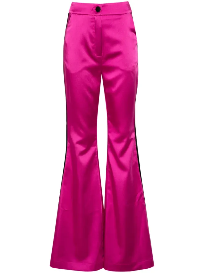 MITILIANE COUTURE MITILIANE COUTURE サイドアップリケ付きフレアパンツの商品画像