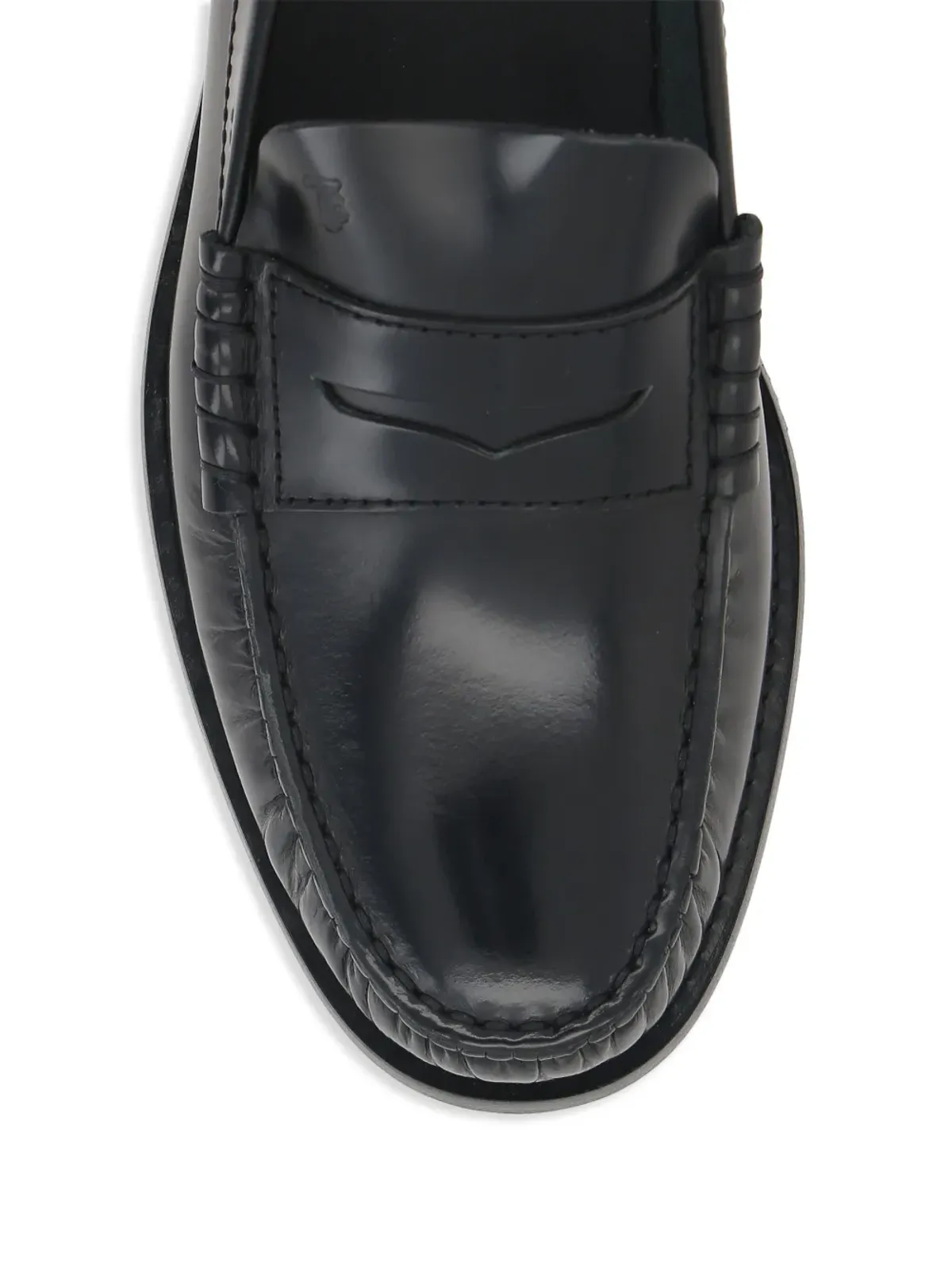 Tod's レザー ペニーローファー - ブラック - 画像4