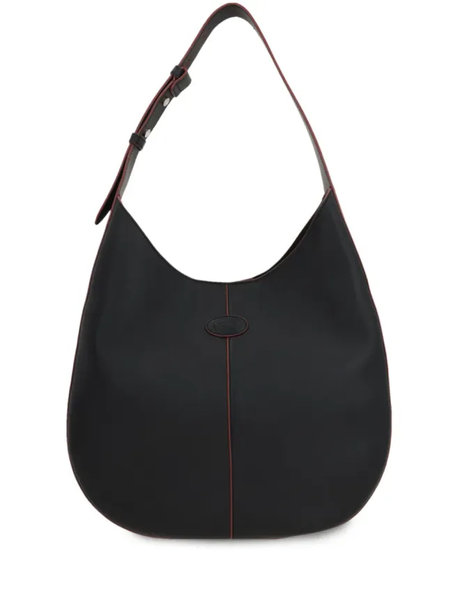 Tod's Tod's 小さめの Di Hobo レザー バッグ - ブラックの商品画像
