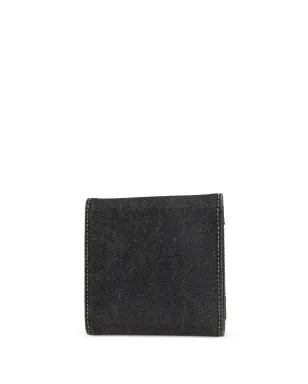 Christian Dior ビンテージ 2001 デニム トライフォールド ウォレット - ブルー - サムネイル2
